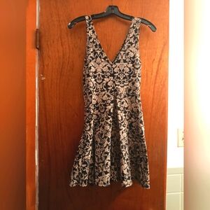 Vintage 00's Gothic Skater Dress